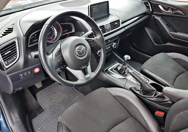 Mazda 3 cena 53900 przebieg: 121000, rok produkcji 2016 z Pieńsk małe 667